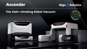 Kickstarter stair climbing robot vacuum
